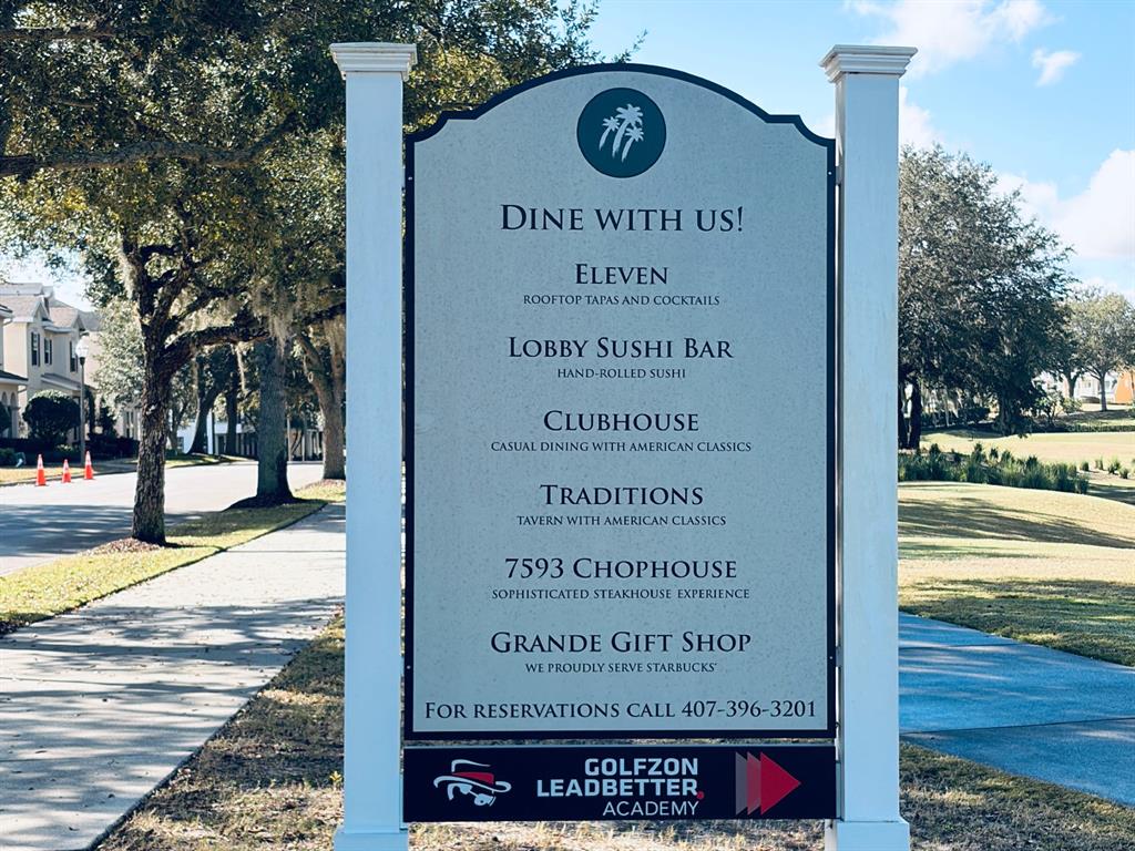 7402 Sparkling Court Reunion, FL 34747 - Photo 11 of 11 a sign on the side of a building