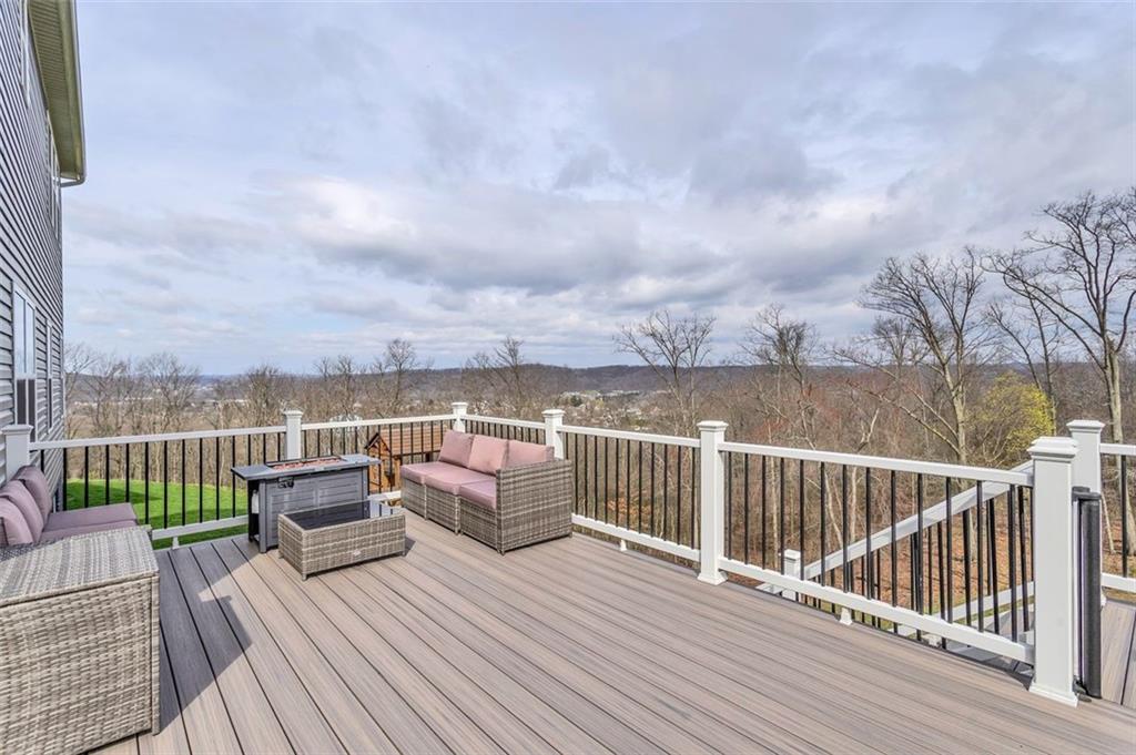 134 Woodsman Rdg Drive Harmony, PA 16037 - Photo 34 of 45 a view of roof deck with couches