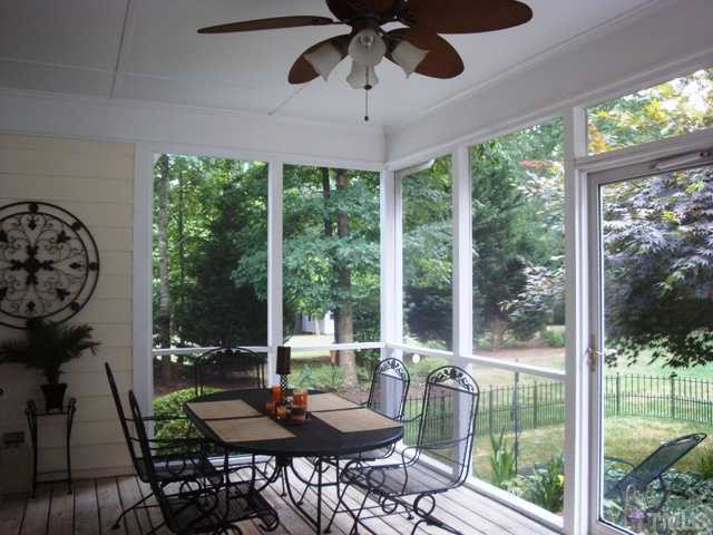 2845 Anfield Road Raleigh, NC 27606 - Photo 18 of 25 Enjoy the Evenings Outdoor on your Screen Porch Screened Porch