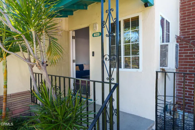 a view of balcony and deck
