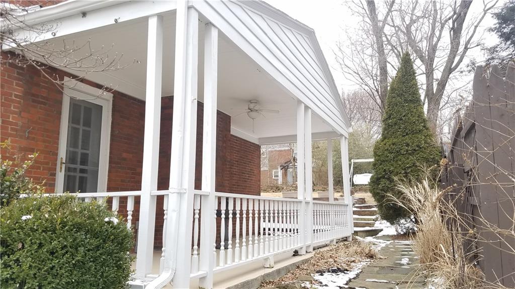 491 Old Farm Road Pittsburgh, PA 15228 - Photo 2 of 23 Side porch is very private