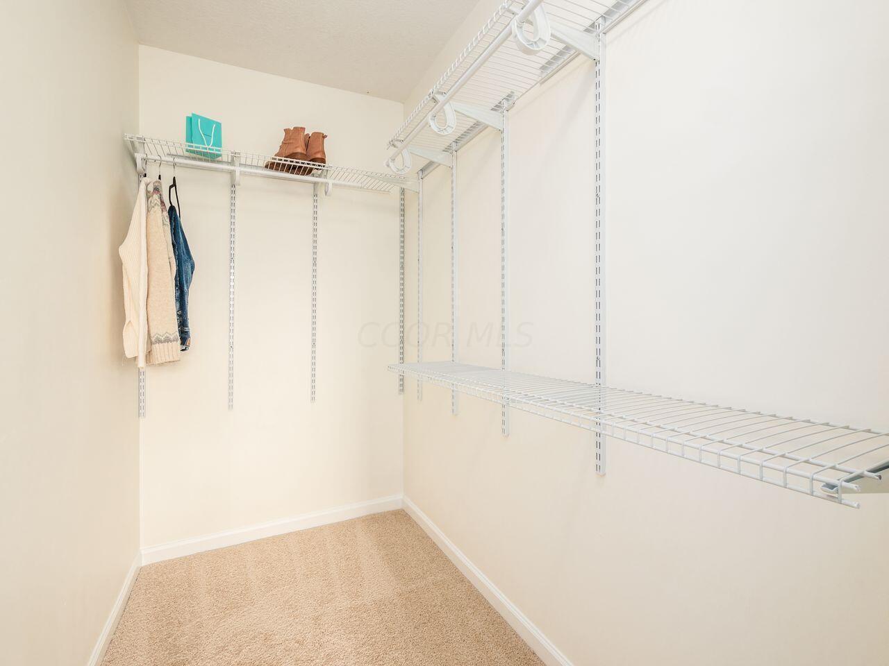 6305 Needletail Road, Unit 25 Columbus, OH 43230 - Photo 20 of 49 Primary bedroom features a generous closet.