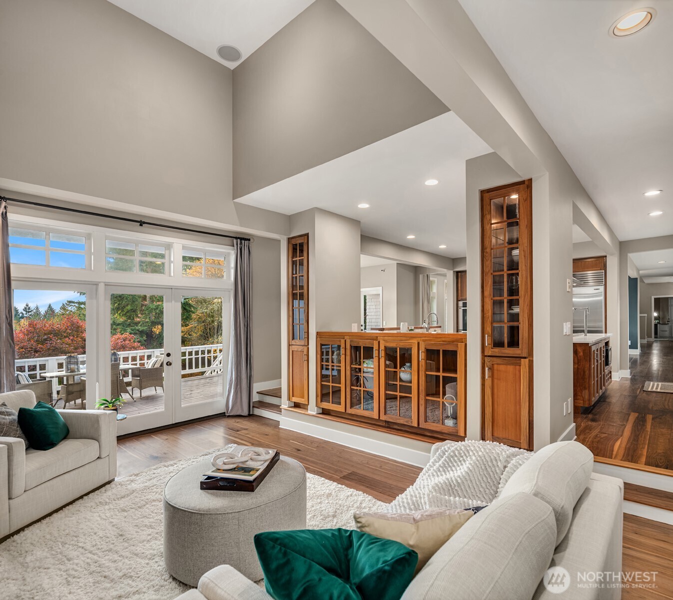 26133 Northeast 34th Street Redmond, WA 98053 - Photo 17 of 40 a living room with furniture and a large window