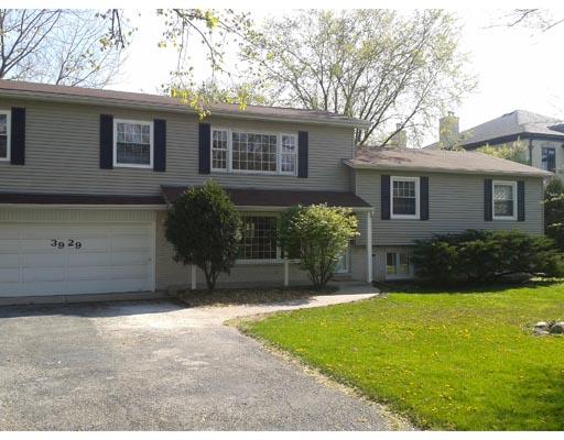 3929 Maple Avenue Northbrook, IL 60062 - Photo 1 of 16 a view of a house with a yard and potted plants