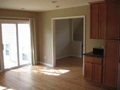 3929 Maple Avenue Northbrook, IL 60062 - Photo 7 of 16 an empty room with closet and wooden floor