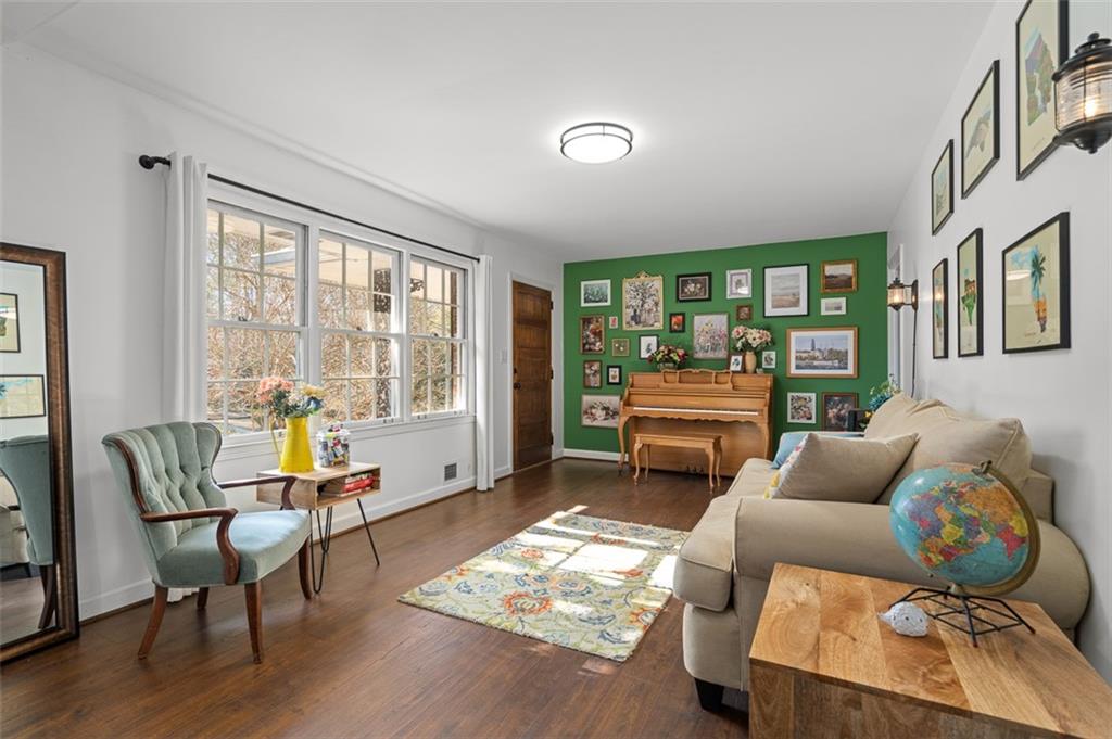 1436 Willivee Drive Decatur, GA 30033 - Photo 12 of 49 a living room with furniture and a window