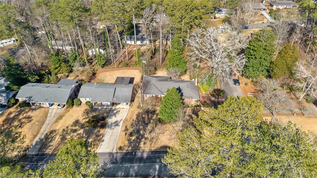 1436 Willivee Drive Decatur, GA 30033 - Photo 49 of 49 an aerial view of residential houses with outdoor space