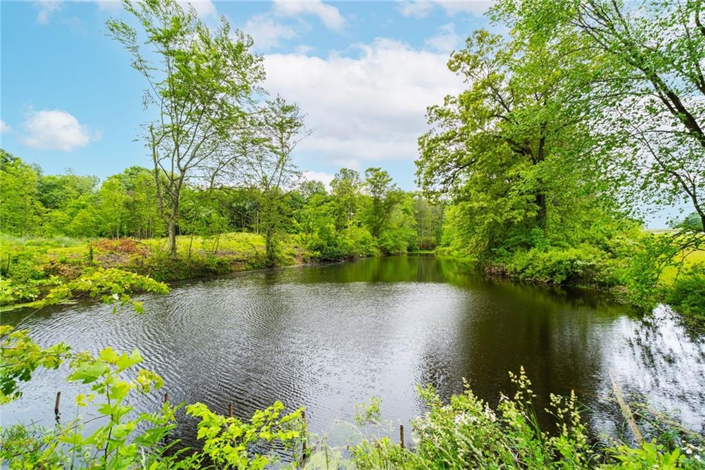 4109 High Hill Road West Middlesex, PA 16159 - Photo 2 of 10 a view of a lake with a garden
