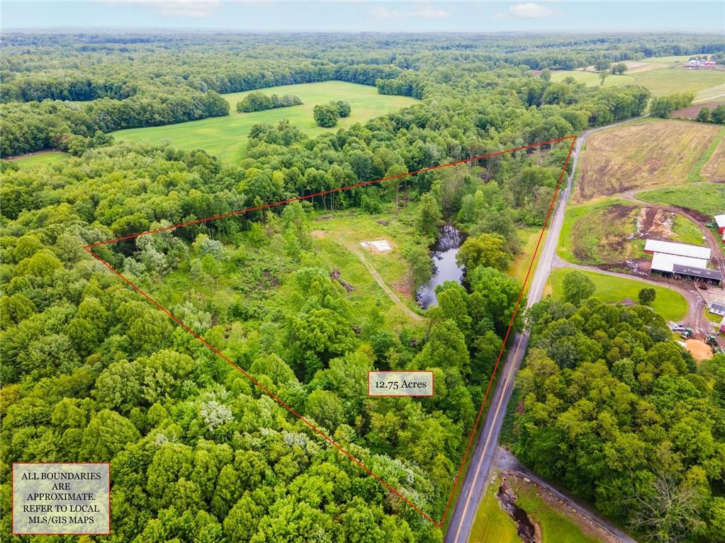 4109 High Hill Road West Middlesex, PA 16159 - Photo 6 of 10 an aerial view of a house with a yard
