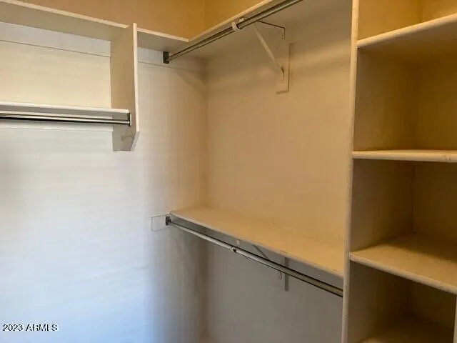a view of a room with closet