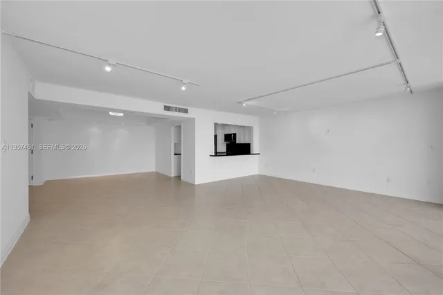 a view of empty room