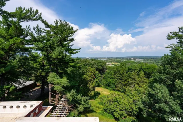 a view of a storage room