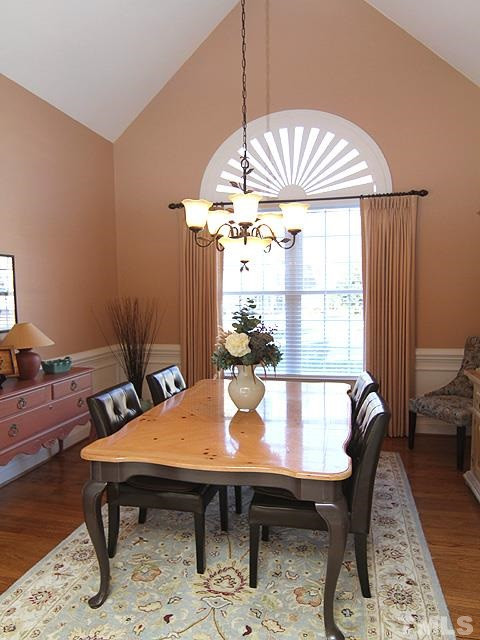 11618 John Allen Road Raleigh, NC 27614 - Photo 7 of 25 This dining room features lots of natural light, neutral color, white wood work, hardwood floors, and opens into the foyer and Kitchen, plenty of room for family gatherings and entertaining guests, overlooks your beautiful large front yard. Dining Room