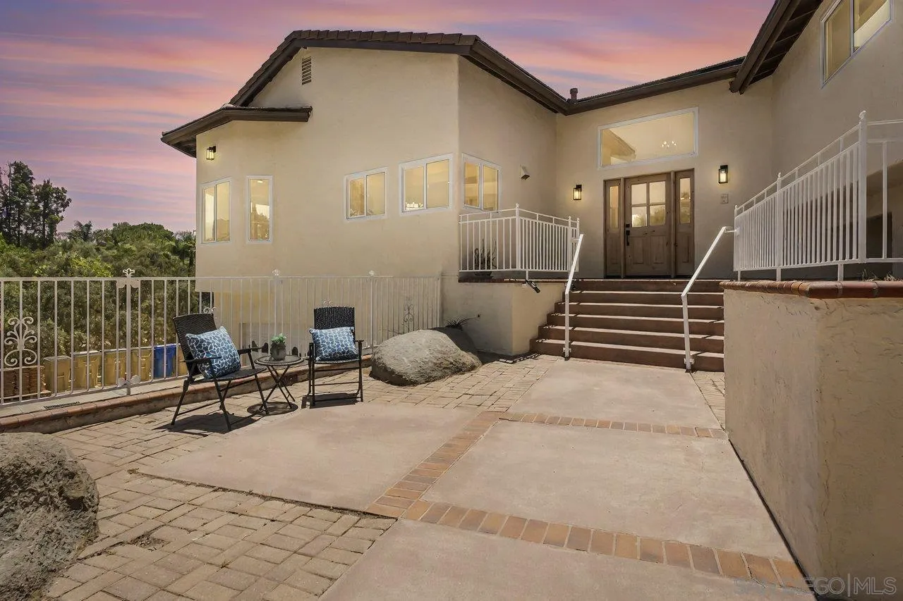2047 Via Del Torrie Alpine, CA 91901 - Photo 3 of 53 a view of a patio with a table and chairs