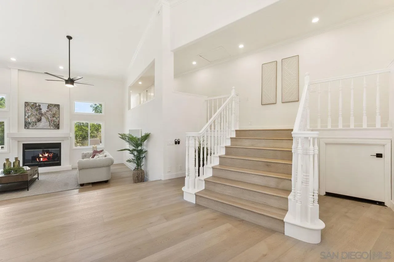 2047 Via Del Torrie Alpine, CA 91901 - Photo 5 of 53 a view of entryway and hall with wooden floor
