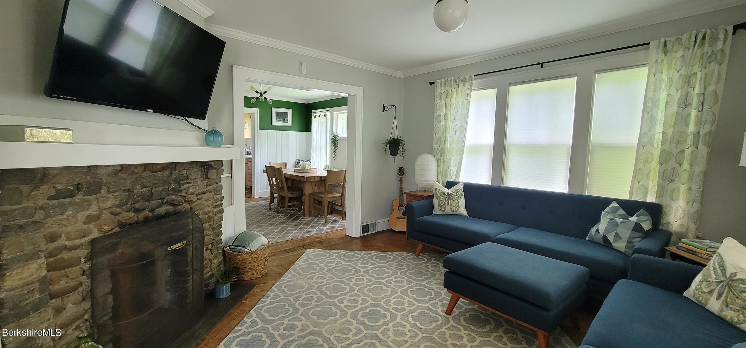 50 Ridge Avenue Pittsfield, MA 01201 - Photo 11 of 39 Living to dining 2