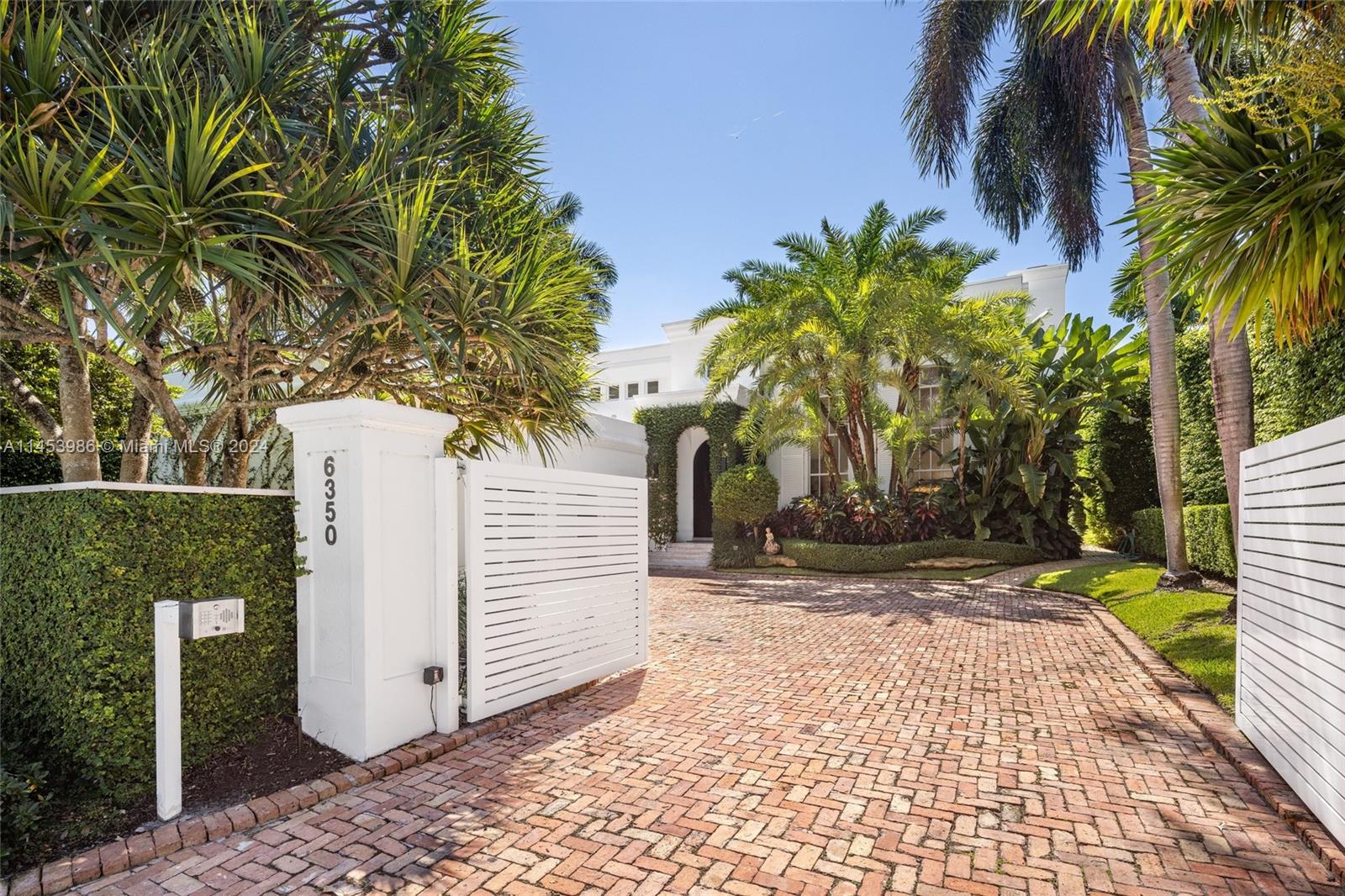 6350 Allison Road Miami Beach, FL 33141 - Photo 3 of 57 a view of a entrance gate of a house