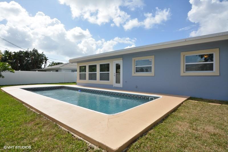 1132 Southwest 12th Terrace Boca Raton, FL 33486 - Photo 12 of 12 Rear Pool Area