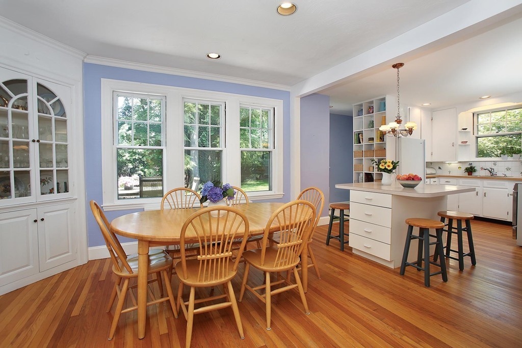 37 Alban Road Newton, MA 02468 - Photo 3 of 10 a dining room with furniture window and wooden floor