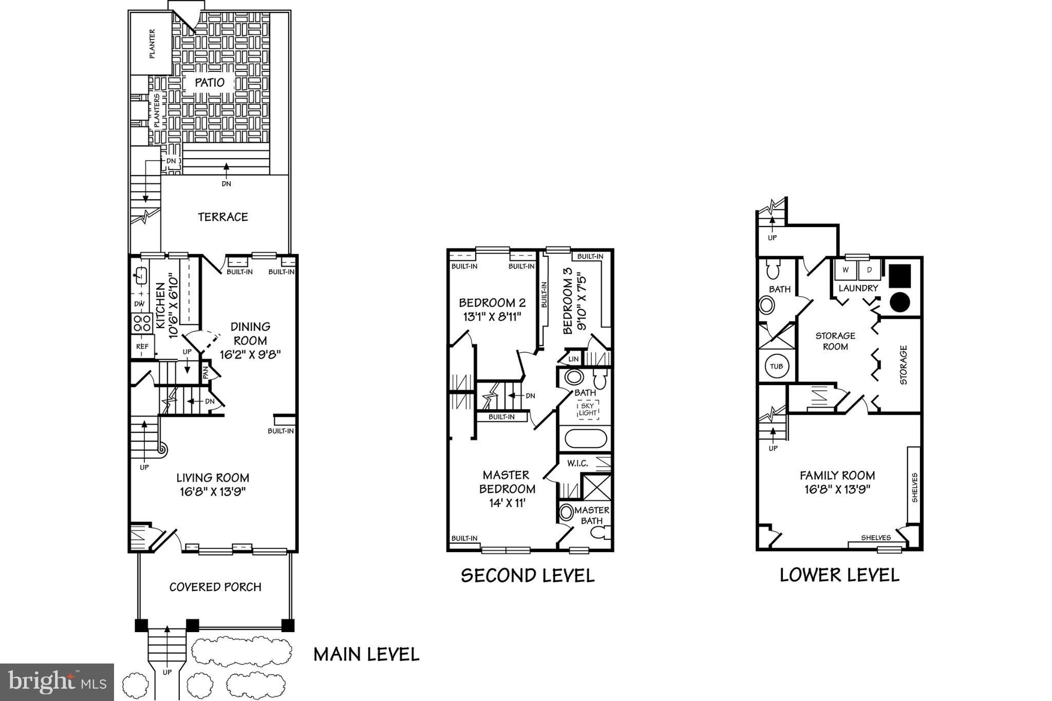 3816 W Street Northwest Washington, DC 20007 - Photo 27 of 27 Floorplans