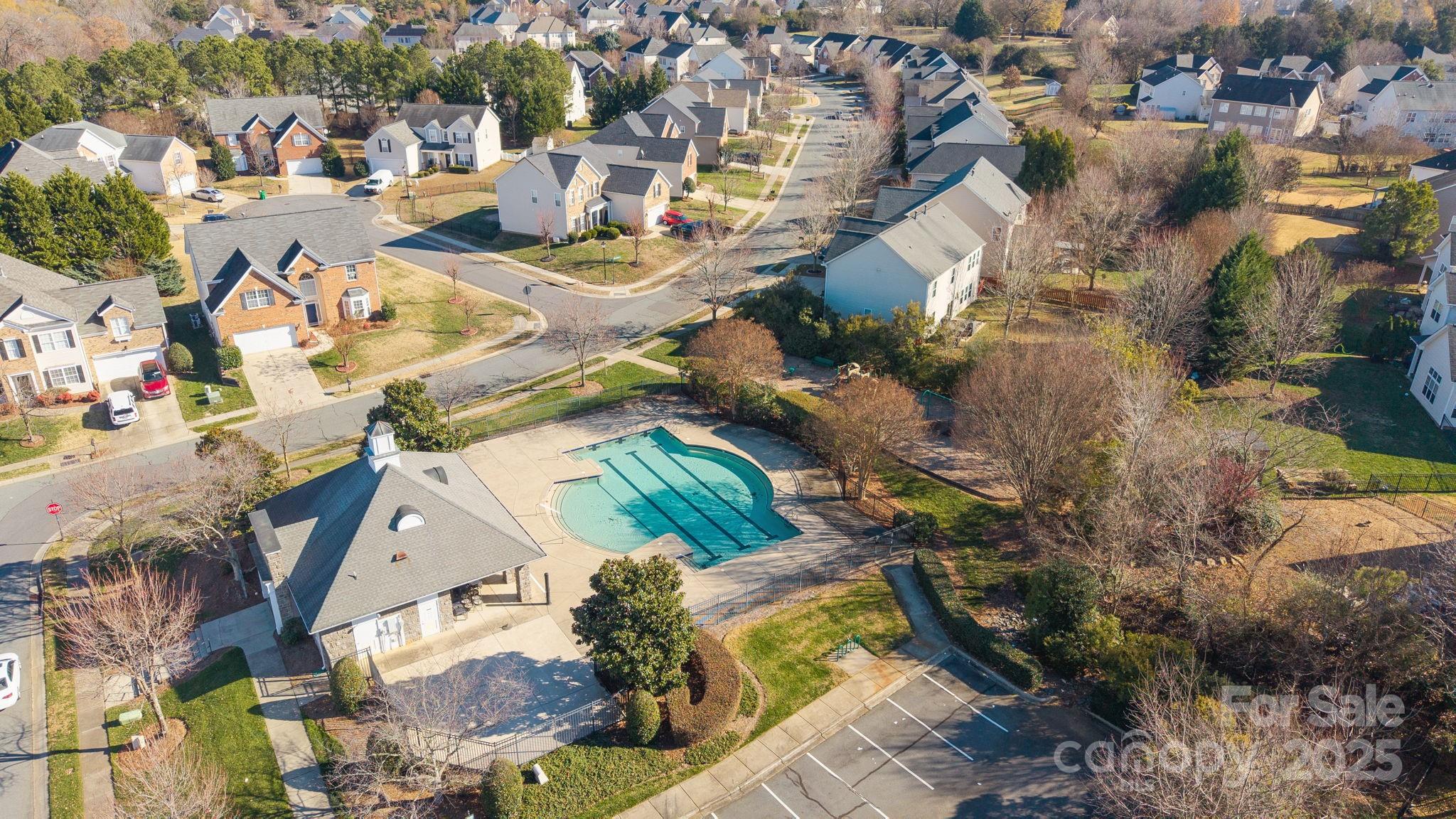 6416 Baltray Road Charlotte, NC 28278 - Photo 34 of 34 an aerial view of residential houses with outdoor space