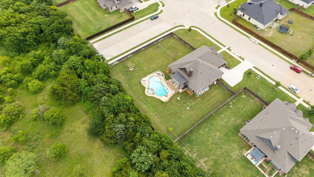 445 Rusty Run Drive Midlothian, TX 76065 - Photo 39 of 40 an aerial view of a house