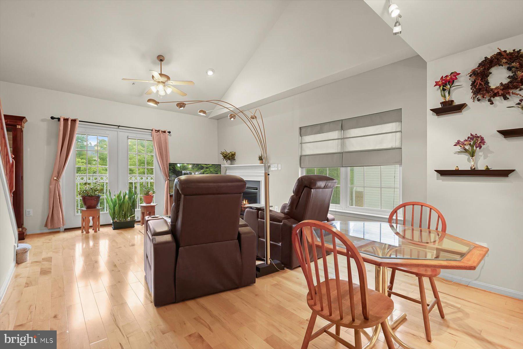 2044 Astilbe Way, Unit 2044 Odenton, MD 21113 - Photo 11 of 56 a view of a dining room with furniture window and outside view