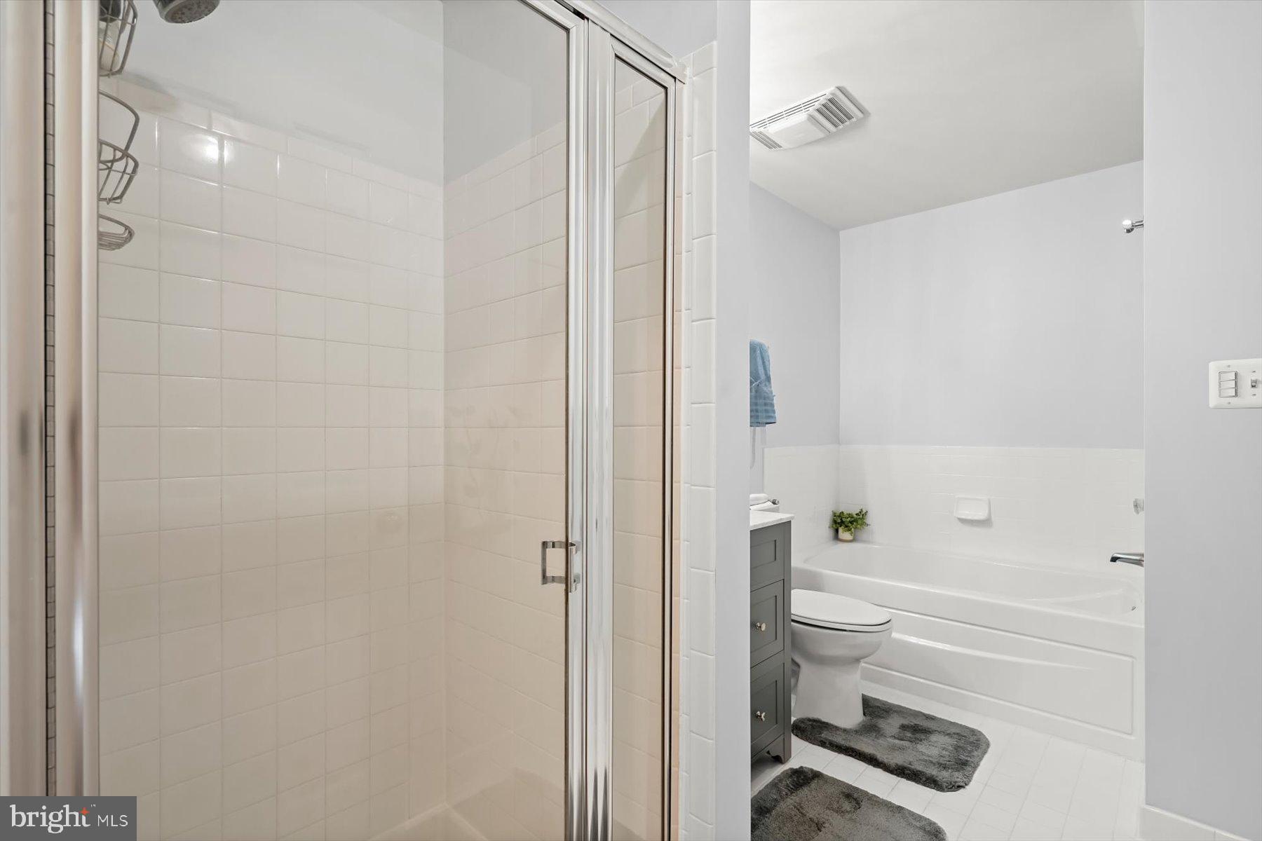 2044 Astilbe Way, Unit 2044 Odenton, MD 21113 - Photo 29 of 56 a bathroom with a toilet and a shower
