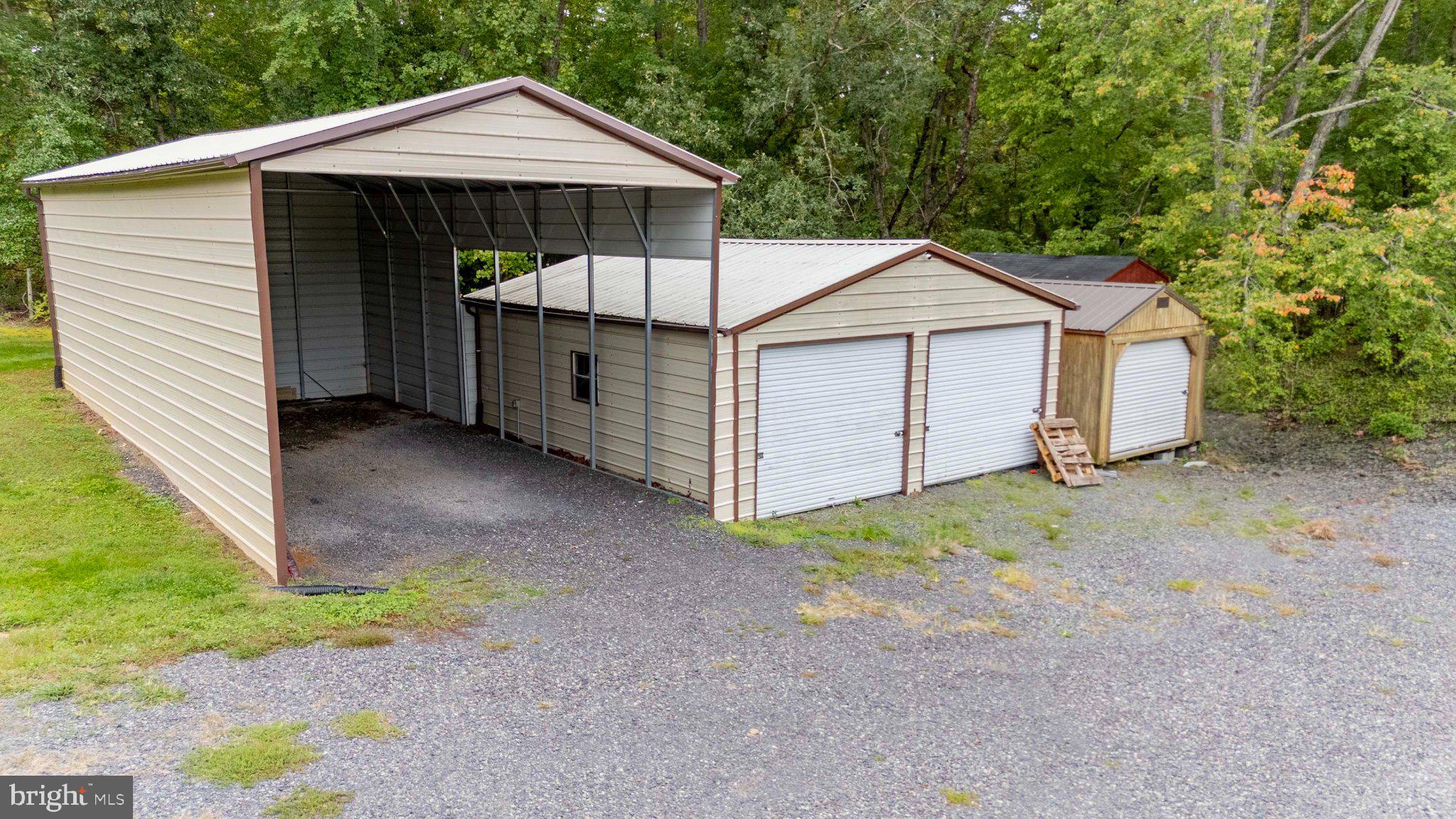 18242 Brick Church Road Orange, VA 22960 - Photo 46 of 68 RV/Boat Storage, Metal 2 Car Garage, 1 Car Garage