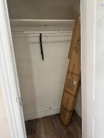 a view of walk in closet