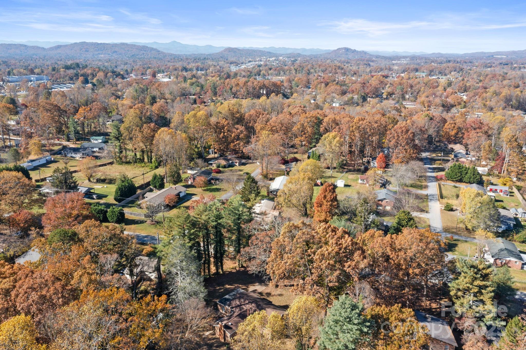 601 East Blue Ridge Road East Flat Rock, NC 28726 - Photo 24 of 48 an aerial view of multiple house
