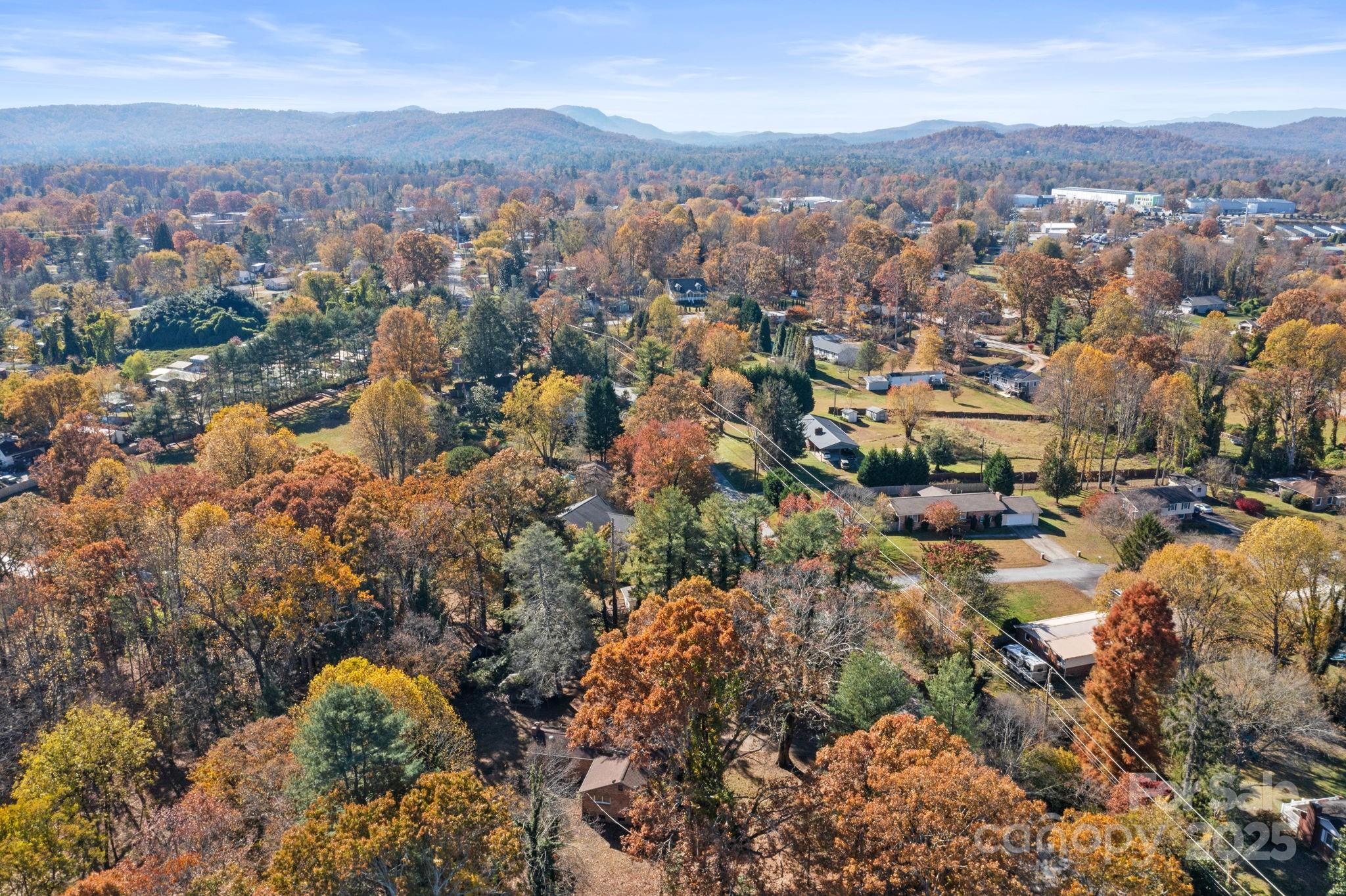 601 East Blue Ridge Road East Flat Rock, NC 28726 - Photo 25 of 48 an aerial view of multiple house