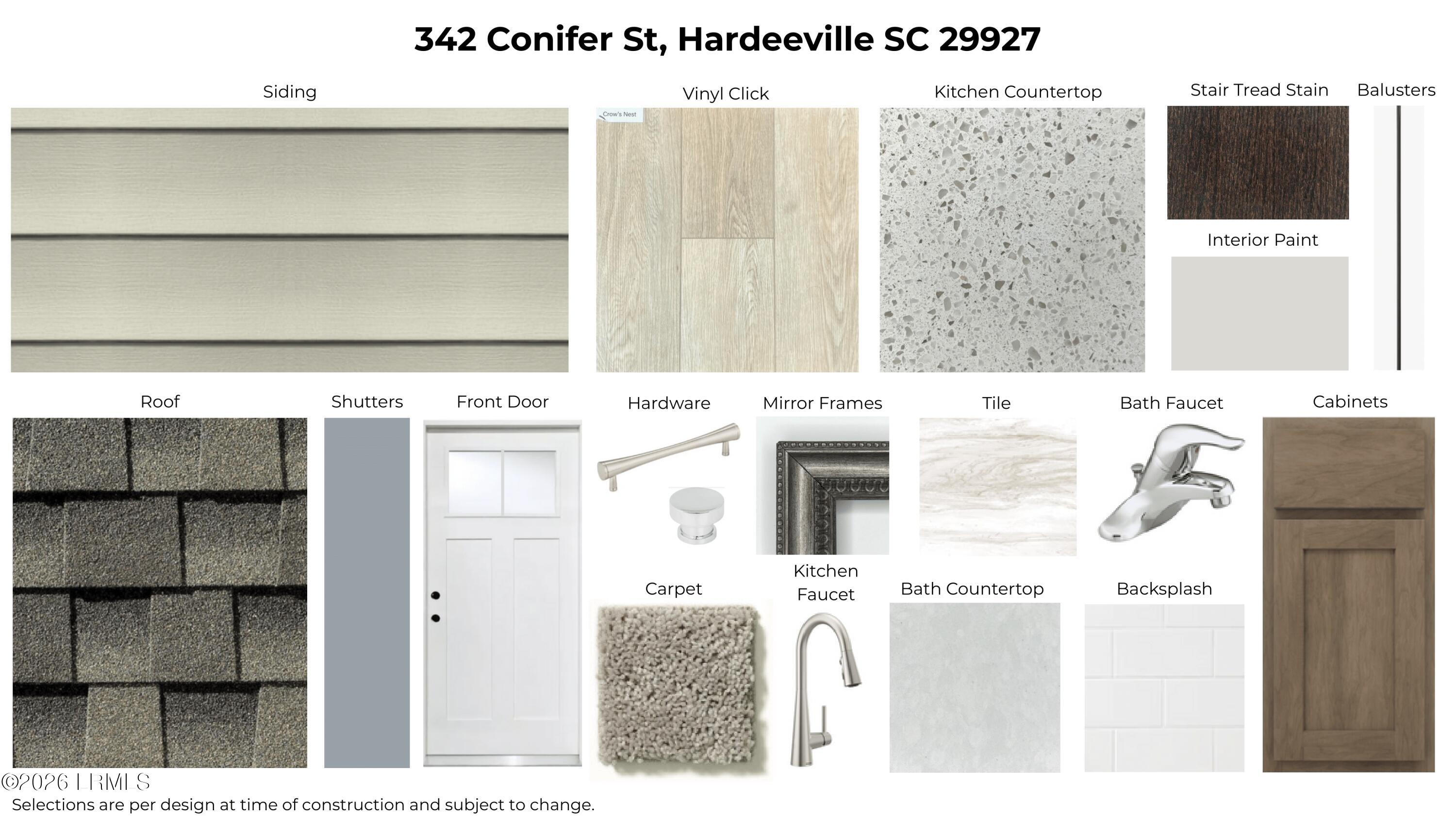 342 Conifer Street Hardeeville, SC 29927 - Photo 12 of 14 Design colors