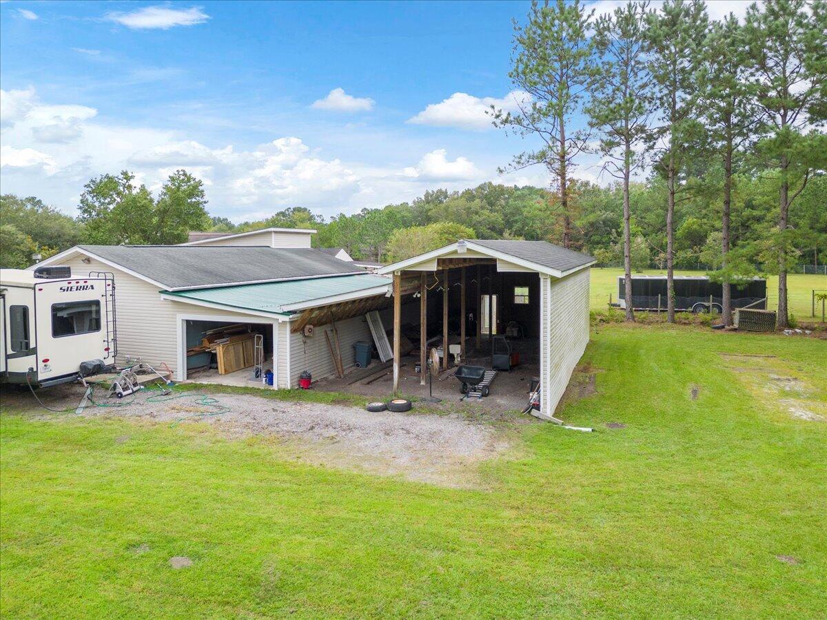 412 State Rd S-8-375 Moncks Corner, SC 29461 - Photo 54 of 62 Shop Garage back