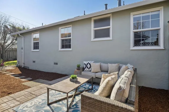 a outdoor space with patio