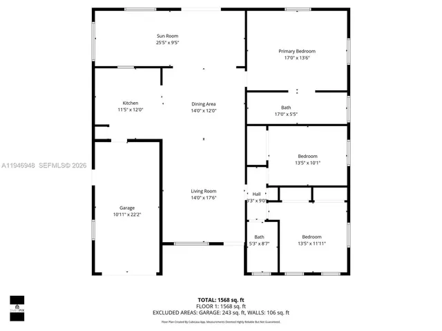 $3,850 | 8105 Southwest 19th Street, North Lauderdale, FL 33068