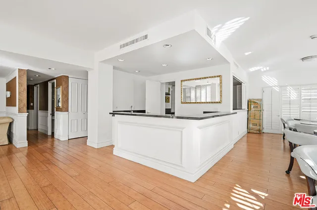 a view of a city with tall buildings