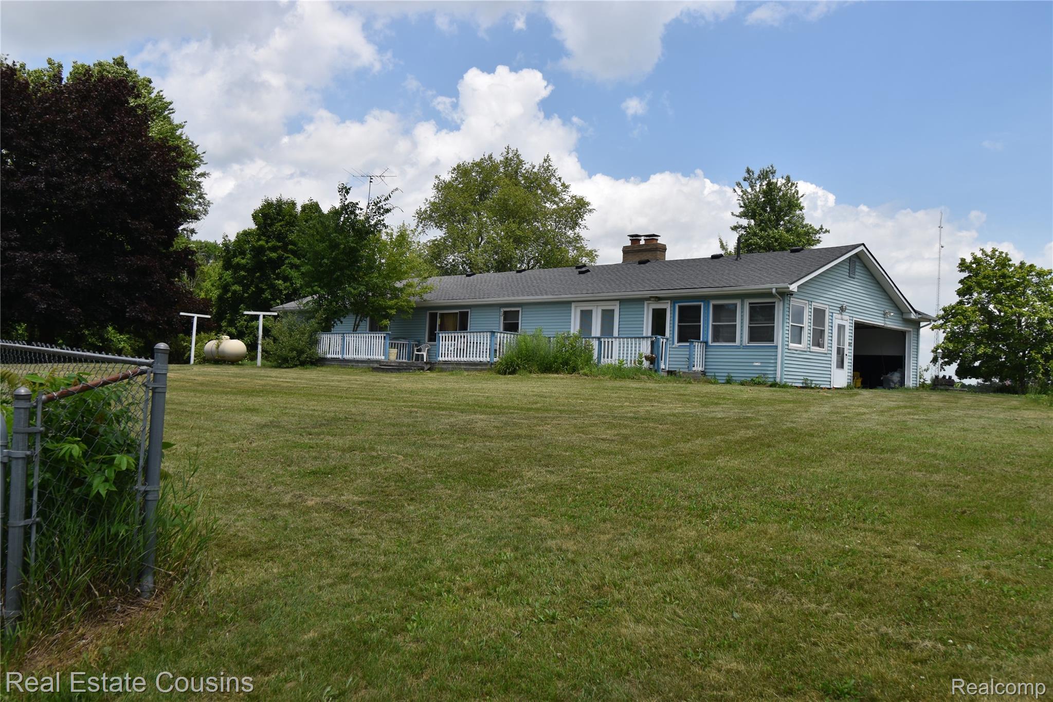 2247 Johnson Mill Road North Branch, MI 48461 - Photo 6 of 22 Back Side of house.JPG