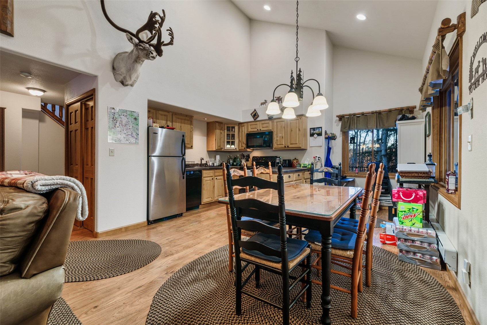 2150 Michigan Hill Road Jefferson, CO 80456 - Photo 11 of 50 a dining room with furniture and window