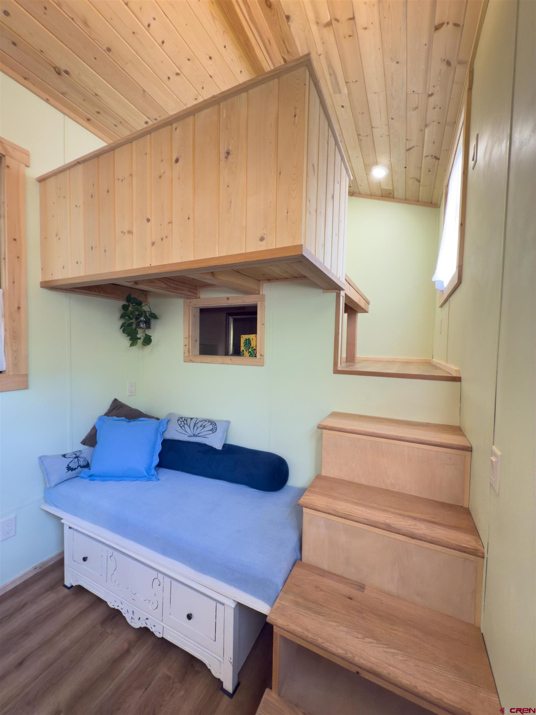 485 Florida Road, Unit C5 Durango, CO 81301 - Photo 5 of 40 a view of livingroom with furniture and wooden floor