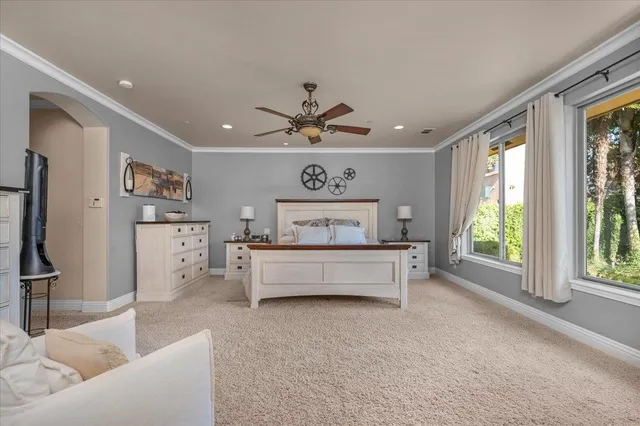 a view of entryway and hall with a front door
