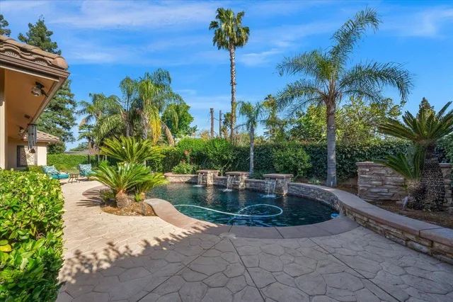 a view of a dining area with furniture
