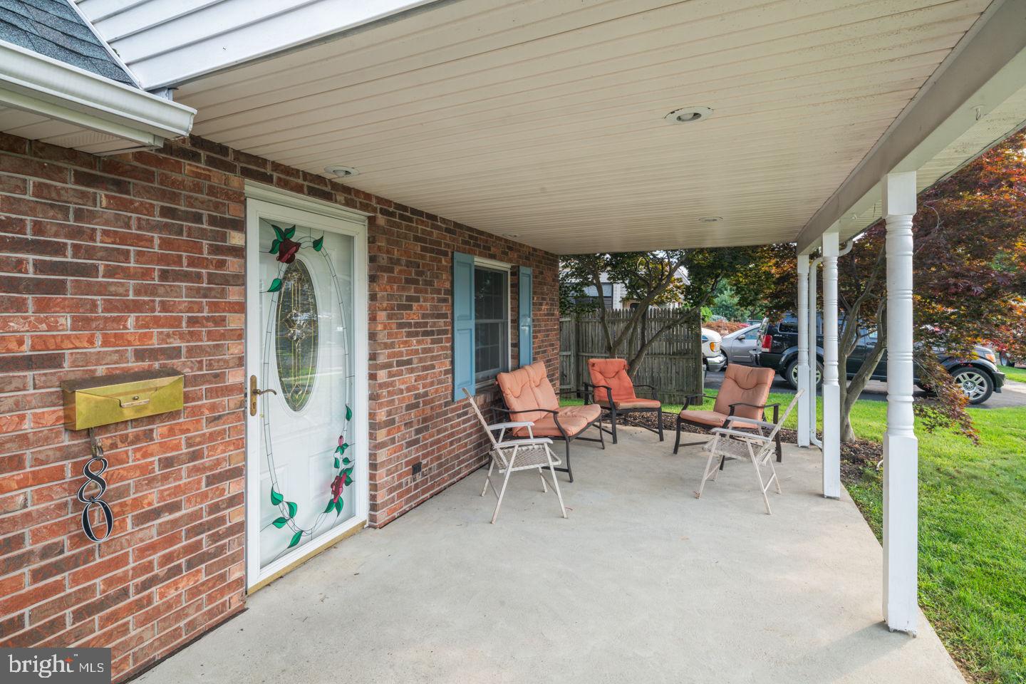 80 Queen Lily Road Levittown, PA 19057 - Photo 2 of 28 Front Covered Porch