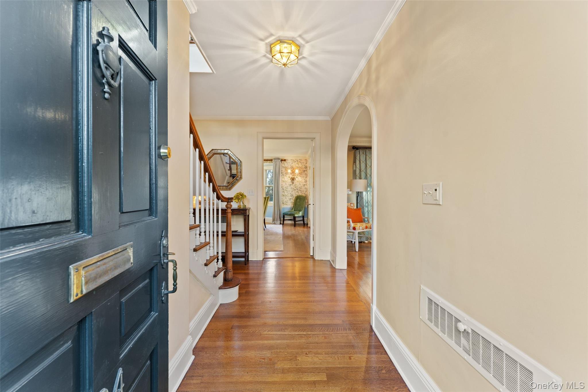 24 Olmsted Road Scarsdale, NY 10583 - Photo 2 of 39 a view of a hallway view with staircase