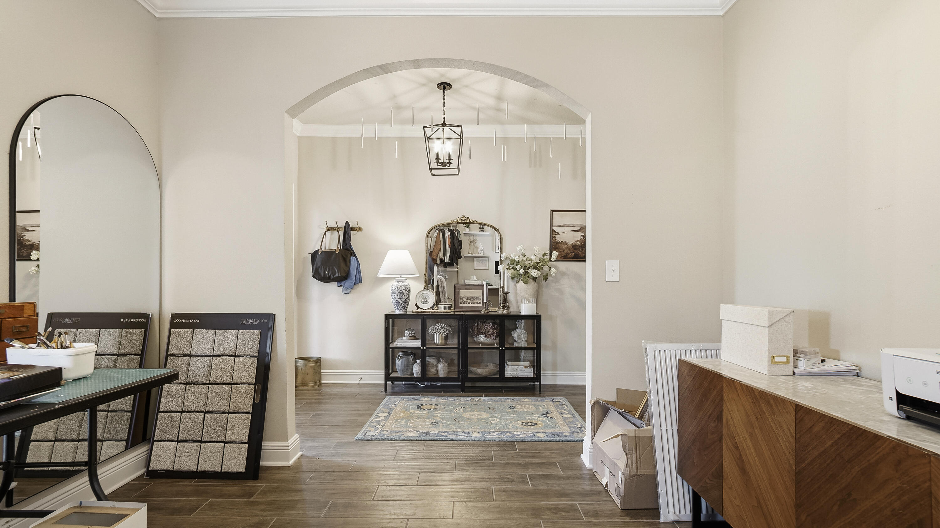 54 Lottie Loop Freeport, FL 32439 - Photo 12 of 63 a view of dining room with wooden floor