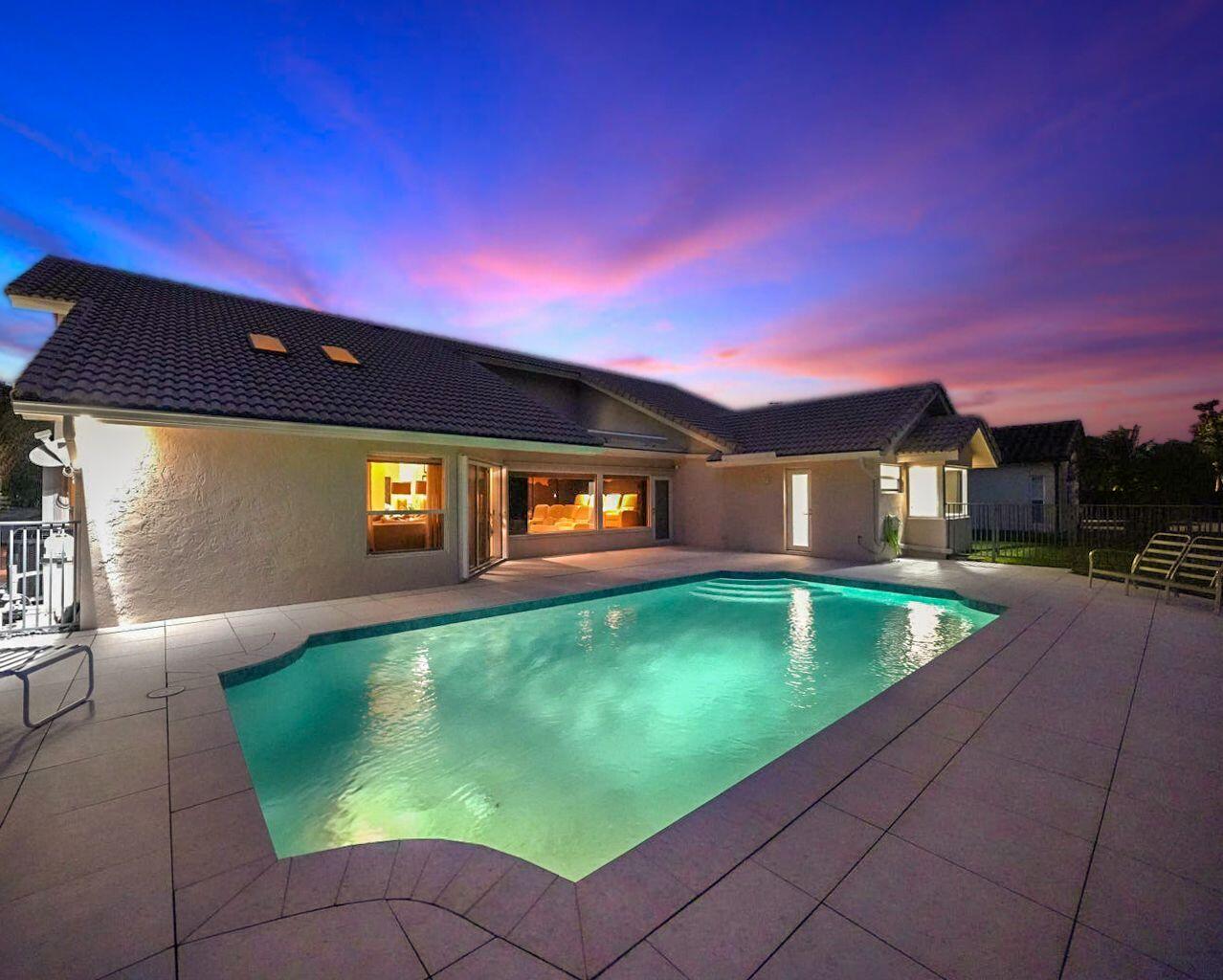 2658 Northwest 48th Street Boca Raton, FL 33434 - Photo 29 of 48 Nightfall pool