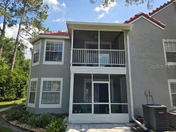 a view of a house with a window