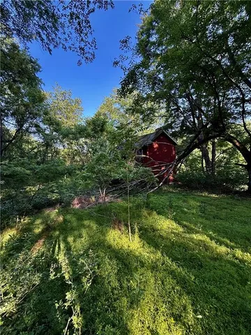 a view of a big yard