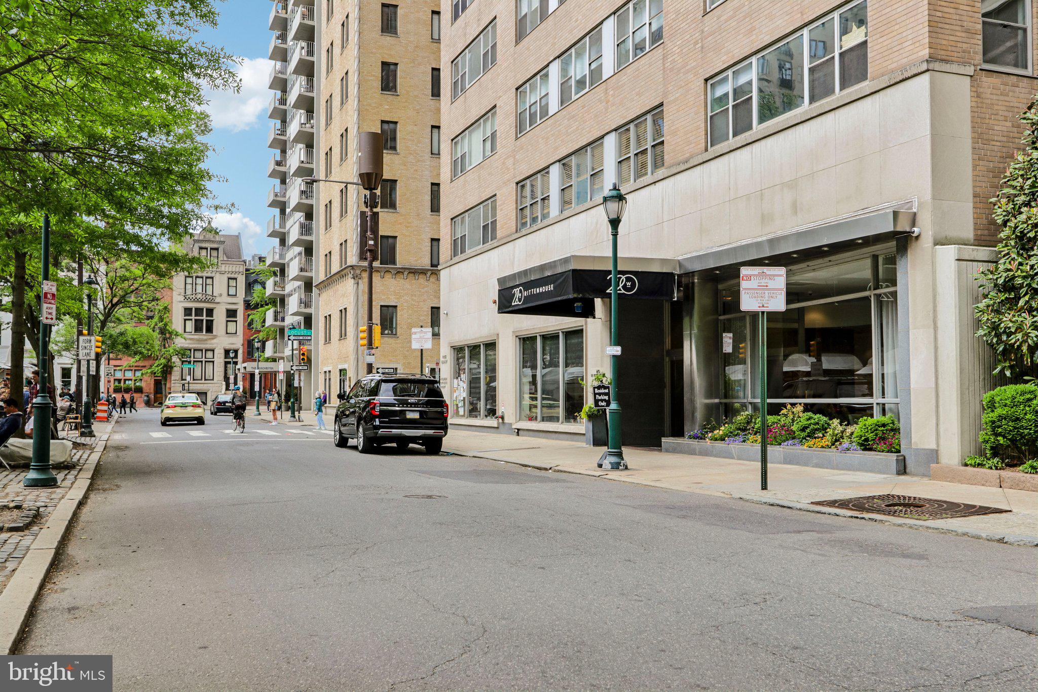 220 West Rittenhouse Square, Unit 10C Philadelphia, PA 19103 - Photo 37 of 39 a view of a building with a street