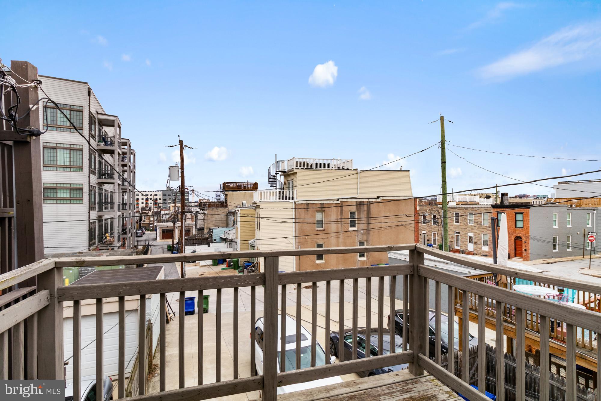 1812 Light Street Baltimore, MD 21230 - Photo 29 of 45 a view of city from a balcony
